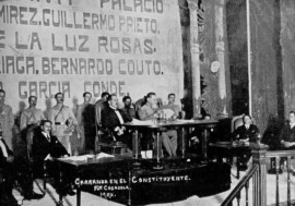 El Congreso Constituyente de 1917